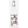CERVE Bottiglia in vetro decoro natale christmas gift 500 cc cerve