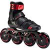 K2 Skates Unisex-Adult Pattini in linea REDLINE 110 black_red — black - red — EU: 39 (Mondo: 245 / cm: 24.5 / UK: 5.5 / US: 6.5) — 30F0195