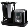 Magefesa Magchef - Robot Da Cucina Multifunzione Nero, 3.3L, 23 Funzioni, Include Ricettario, Spatola, Frusta, Protezione Lame, Bicchiere Dosatore