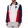 Nike DB6487-100 Nike Jordan PSG Track Felpa con Cappuccio Uomo White/Midnight Navy L