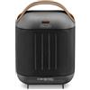 De Longhi Termoventilatore 1800W 55m³ CAPSULE Hfx30C18 Ag Antracite 0114571001