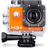 Midland - Action Cam H3+ Videocamera Sportiva Full HD con Stabilizzatore, Wi-Fi e Dash Cam, Fotocamera 16MP - Macchina Fotografica Subacquea, Funzione Rilevamento Movimento, Custodia Waterproof 30m