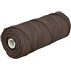 Corderie Italiane Treccia palamiti, cordino per palamito, colore marrone, 1.5 mm - 100 mt