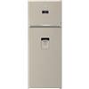 BEKO RDNE455E40DBN FRIGORIFERO DOPPIA PORTA 406LT TOTAL NO FROST DISPENSER BEIGE