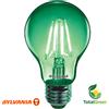 SYLVANIA Lampada LED Verde Sylvania Toledo Retro Chroma A60 E27 4W Visione Notturna Grow