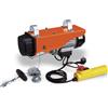 UNICRAFT PARANCO ARGANO VERRICELLO ELETTRICO A FUNE 125 / 250 KG 230V MONTACARICHI