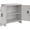 Prometal ARMADIO ARMADIETTO BASSO MINI 80X40 CM CON PIANO ALTEZZA 80 CM METALLO UFFICIO