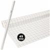 Creativ Rotolo di carta a quadretti per realizzare cartamodelli per abiti da donna, larghezza: 80 cm, 15 m