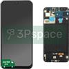 Samsung Display LCD Originale Samsung Service Pack per A50 con frame nero SM-A505F