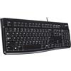 Logitech K120 Tastiera con Cavo per Windows, USB Plug-and-Play, Dimensioni agli