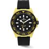 Lorenz Orologio Lorenz Ocean Club Yellow Fin 030268EE Watch Silicone Nero Uomo Giallo