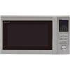 Sharp R722STWE Superficie piana Solo microonde 25 L 900 W Acciaio inossidabile