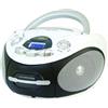 New Majestic AH-2387R MP3 USB Lettore CD personale Nero, Bianco