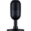 Razer Seiren V3 Mini - Micrófono USB ultracompacto (micrófono de condensador de 14mm, patrón de captación supercardioide, sensor Tap-to-Mute con indicador LED, amortiguador incorporado) Nero