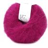 Oumefar Morbido filato di lana mohair per maglieria Filato di lana lungo d'angora c