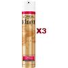 L'OREAL 3 PZ L'OREAL ELNETT LACCA CAPELLI COLORATI FISSAGGIO FORTE 250ml SPRAY
