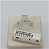 ARMONIE GIOIELLI ANELLO SOLITARIO IN ORO 18KT E DIAMANTE NATURALE 0.04 ct (0604)