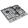 Hotpoint Piano Cottura a Gas Fornello 4 Fuochi HOTPOINT ARISTON Tripla Corona Inox Cucina