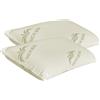 Palucart [Altezza 11 o 15 cm] 2 Cuscini Memory Foam SAPONETTA 70x40 Fodera con Aloe Vera