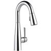 DELTA Faucet 9913 di DST essa Singola Maniglia Bar/Prep Faucet con magnatite docking e Touch-Clean Spray Head, Chrome