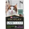 PURINA Pro Plan Liveclear Crocchette per Gatti Adulti Sterilizzati con Tacchino Sacco da 7kg