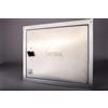 UTILFER Sportello in Acciaio ZINCATO per Contatore Acqua Cm 50 x 70