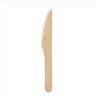 Palucart 100 o 500 Coltelli Posate LEGNO da 16 cm Monouso 100% Naturale biodegradabili