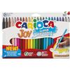 CARIOCA Joy Super Washable Pennarelli Punta Fine 24 Colori