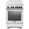 De'Longhi DE LONGHI Cucina a Gas con Forno Elettrico 4 Fuochi 60x60 cm Bianco DMW 64 LSG