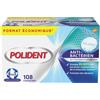 Polident 108 Compresse Pulitore Protesi Dentali Complete Antibatterici