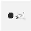 Montblanc Gemelli Montblanc Extreme 3.0 130992 Cufflink Polsini Acciaio Nero Uomo