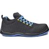 Base Protection Marathon Scarpa Antinfortunistica, da Uomo e Donna, Nero/Blu/Giallo, Taglie 39