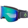 TECNOPRO Flyte Revo - Maschera da Sci da Uomo, Uomo, 296612, Grigio, 2