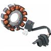 Maxtuned Piastra di ancoraggio/piastra di accensione Piaggio alternatore Statore per Piaggio 4T 2V 969228