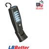 ZECA lampada torcia led ricaricabile da lavoro con base magnetica KB90