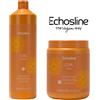 Echosline Curl Shampoo 1000ml + Maschera 1000ml x Capelli Ricci e Ondulati