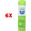 Infasil 6 X Infasil Deodorante Spray Freschezza Dinamica Con Antibatterico 150 Ml