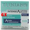 Clinians 6 X Clinians Crema Viso Intense A Notte Lifting Anti Rughe 50ml Rimpolpante