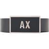 Armani exchange Cinture Pelle Uomo Nero Xm000185 mc038