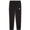 PUMA Ess No. 1 Logo Sweatpants TR op, Pantaloni Lavorati a Maglia Uomo, PUMA Black, S