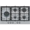 Bosch Serie 6 PCS7A5I90 , Piano cottura a gas, 75 cm, Acciaio inox