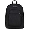 Invicta ZAINO INVICTA - JELEK SHINE-LUNAR ROCK-(BRILLANTE GLITTERATO NERO) SCUOLA GIRL