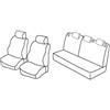 Lampa Coprisedili Superior - Nero/Grigio - compatibili per Ford Fiesta 5p (05/02>08/08)