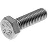 Unbekannt Vite a testa esagonale 6 DIN933 M5 x 16 Discussione completa in acciaio inox A2 (50 pezzi)