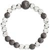 DoDo Bracciale Dodo Pepita Argento e Titanio DBC5006-PEPIT-0AGTI Argento Bracelet