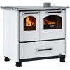 LA NORDICA CUCINA A LEGNA FAMILY 4,5 BIANCO 7,5 kW ★★★★ EXTRAFLAME STUFA