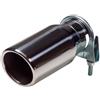 AUTO-STYLE Terminale scarico Inox - tondo 76mm - lunghezza 178mm - attacco 40-58mm