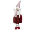 F.G.F. Import Export Linea Tessuto Paillettes Rosso Fatina 87cm, Come Foto, Taglia Unica