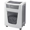 Leitz IQ Office Pro 80062000 - Distruggidocumenti CH, taglio a particelle, livello di sicurezza P4, capacità 20 fogli, contenitore per rifiuti da 30 l, con spina svizzera, colore: Bianco