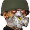 Fiestas Guirca Maschera antigas in lattice misura adulto